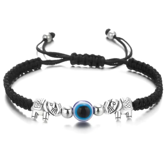 Black Evil Eye Bracelet - Picture 1 of 1